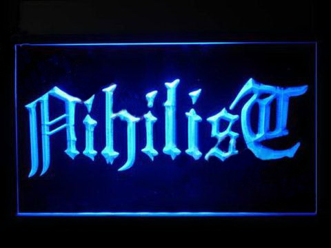 Nihilist LED Neon Sign